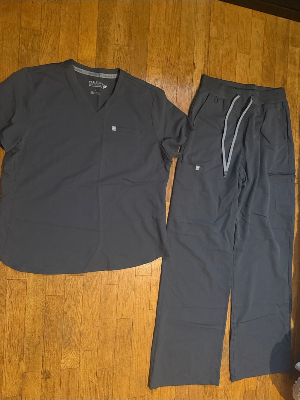 Fabletics Wide Leg Scrub Set